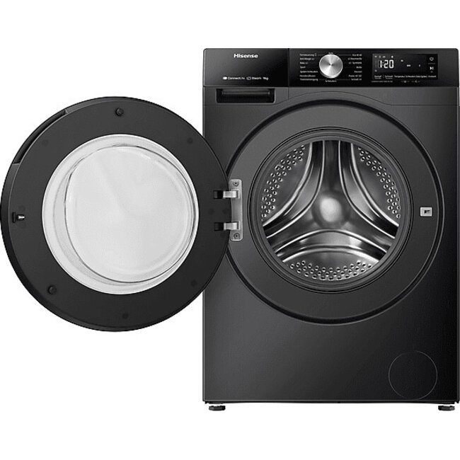 Hisense WF3S9043BB1 | Wasmachine | 9 kg | Zwart