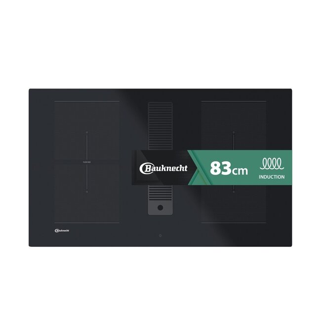 Bauknecht BVH832B | Inductie kookplaat met afzuiging | 83 cm