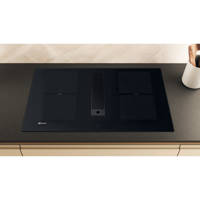 Bauknecht BVH832B | Inductie kookplaat met afzuiging | 83 cm