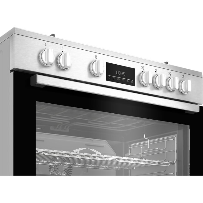 Beko BGM 11227 EXN | Gasfornuis | RVS | 90 cm