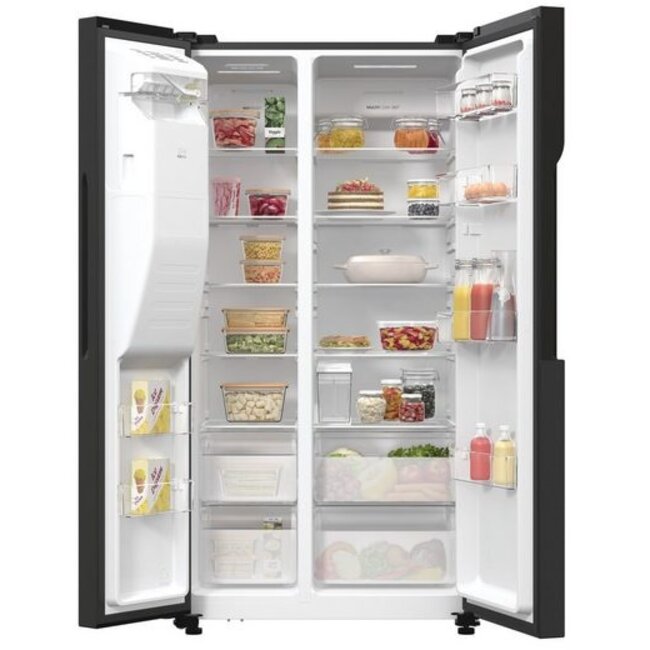 Gorenje NRR9185ESBXL | Amerikaanse Koelkast | Zwart