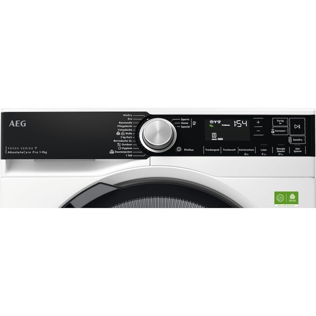 AEG TR9XW80890 | Warmtepompdroger | 9 kg | A label