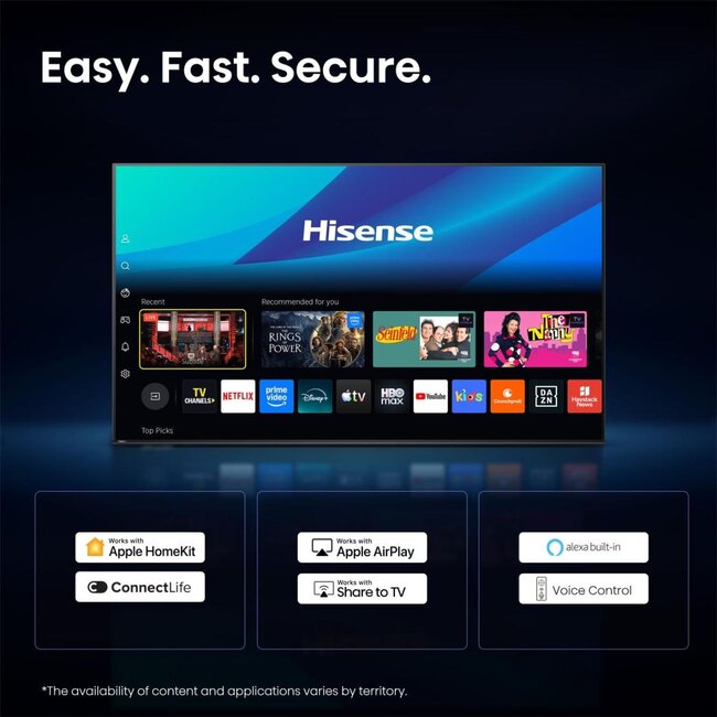 Hisense 55U7DS PRO | ULED MiniLED Smart TV 4K | 55 inch