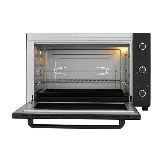 Tomado TEO7501B | Vrijstaande oven| 75 Ltr | Zwart