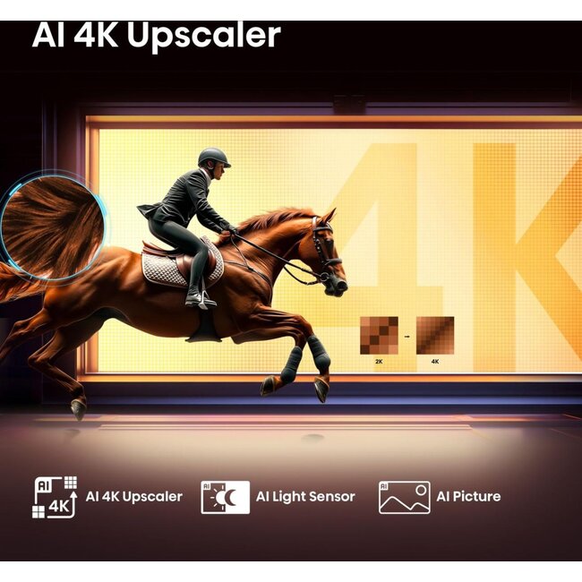 Hisense 43E7Q 43 | E7Q | Hi-QLED |  Smart TV 4K 60 Hz