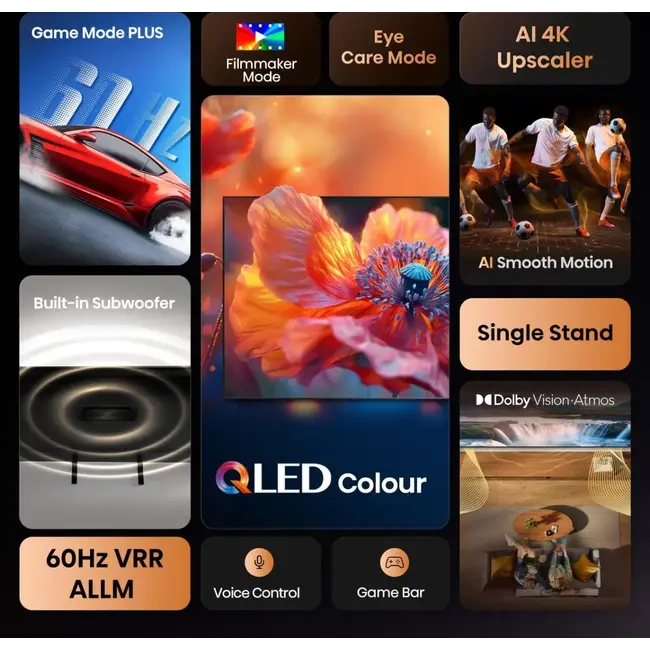 Hisense 50A7Q | Hi-QLED Smart TV 4K 60 Hz | 50 inch