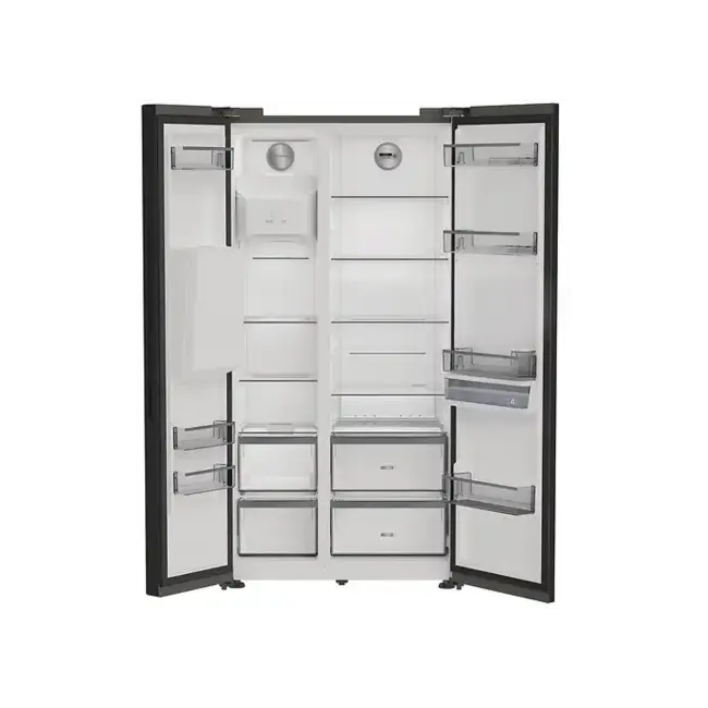 Bauknecht SBS IW E90 | Amerikaanse koelkast | Zwart | E