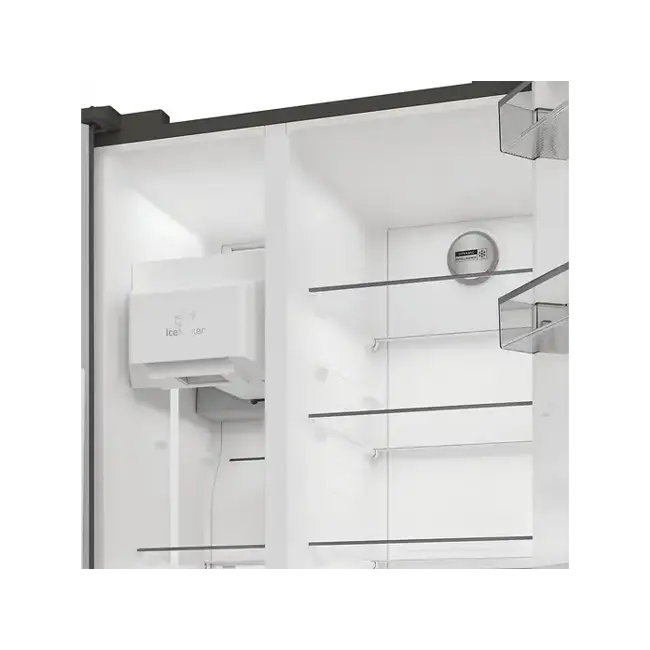 Bauknecht SBS IW D90 | Amerikaanse koelkast | Zwart | D