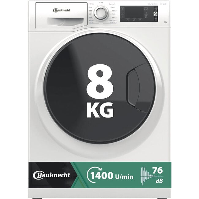 Bauknecht  WM Sense 824 PS | Wasmachine |  8 kg | A