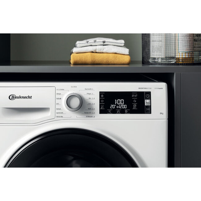 Bauknecht  WM Sense 824 PS | Wasmachine |  8 kg | A