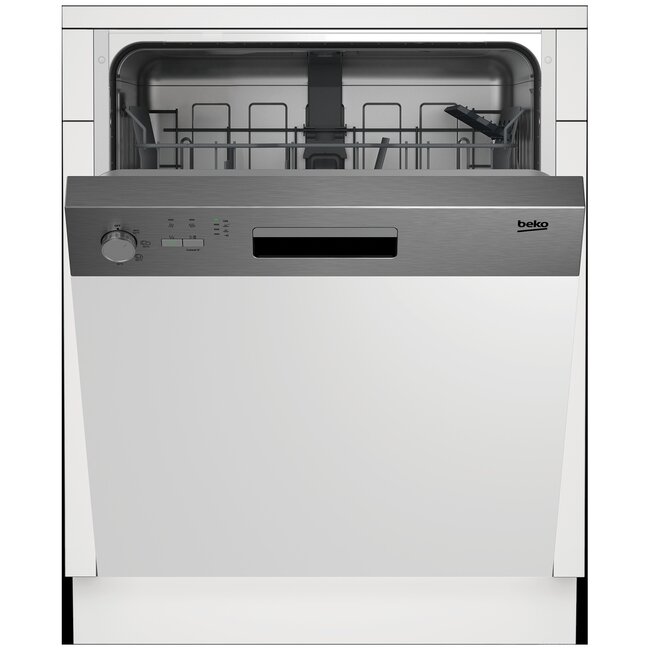 Beko DSN04N20X | Half geintegreerde vaatwasser