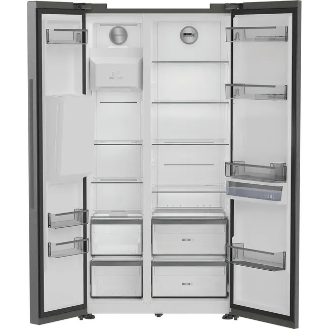 Bauknecht SBS IW E90 Pearl | Amerikaanse koelkast | Water en Ijs