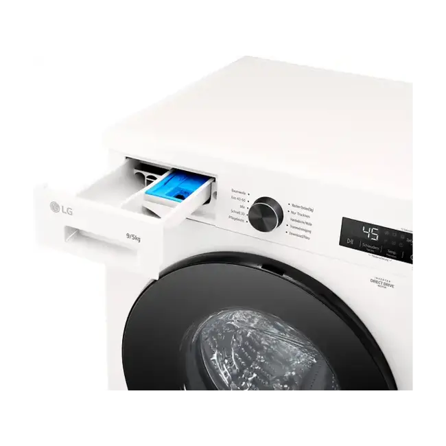 LG W4WB3095Y | Wasdroogcombinatie | 9/5 kg | Steam