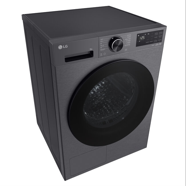 LG RHX5009TBB | Warmtepompdroger | Zwart | AI | 9 kg