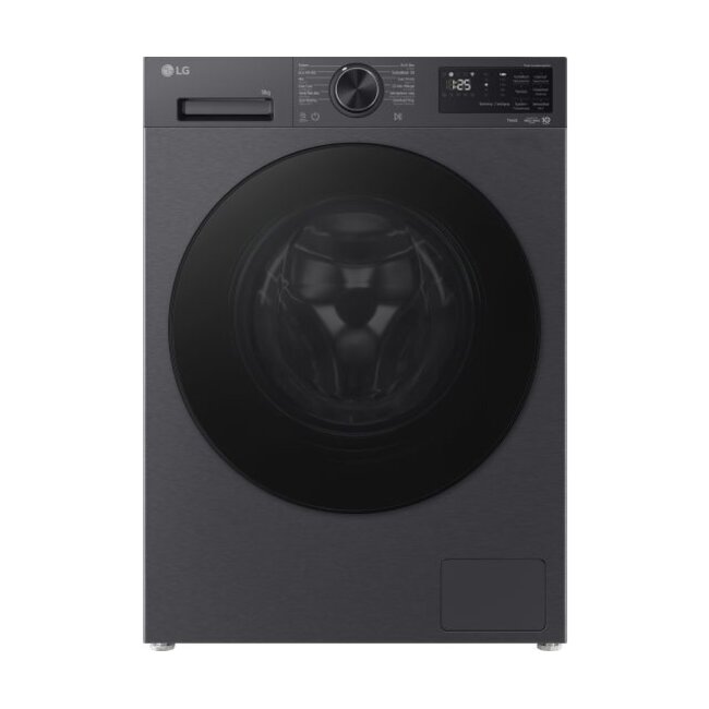 LG F4X5509TBB | Wasmachine | 9 kg | Zwart | AI