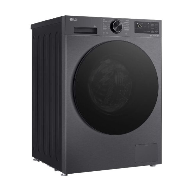 LG F4X5509TBB | Wasmachine | 9 kg | Zwart | AI