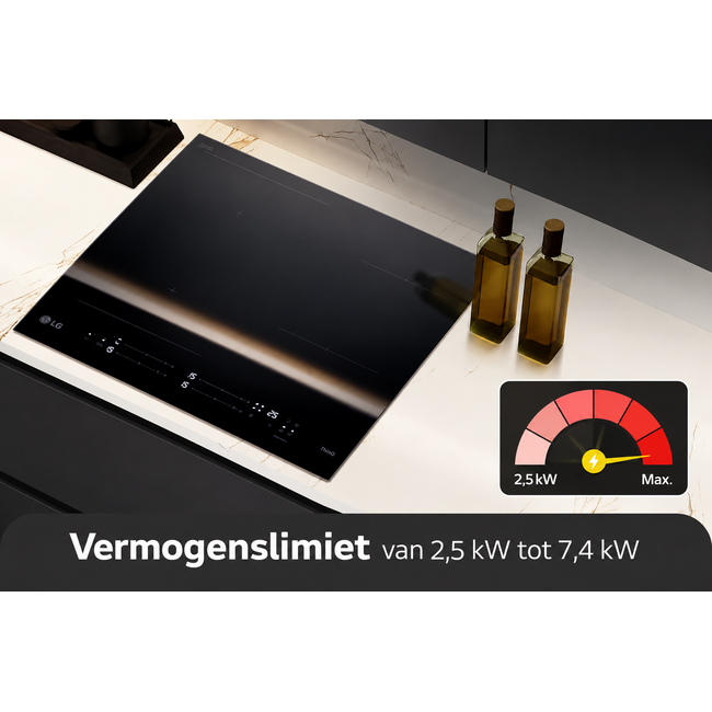 LG CI7Z2437BA | Inductie kookplaat | 60 cm | Flex | Wifi
