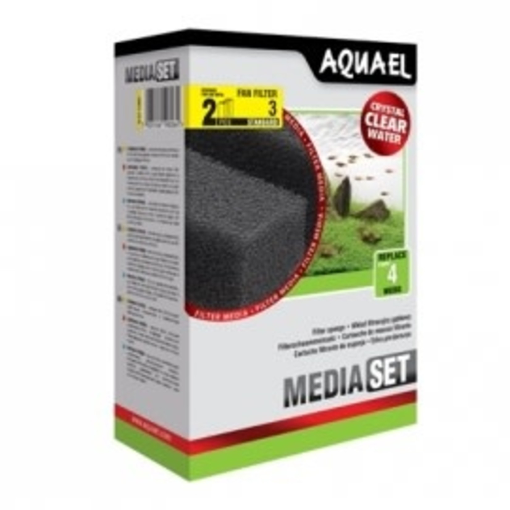 AquaEl MOUSSE STANDARD pr. filtre FAN 3 (2pc)