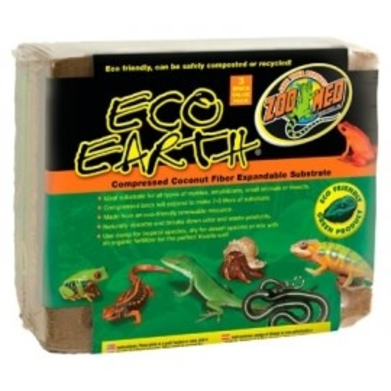 Zoomed Eco Earth 3 pack (2+ 1 offert) Coco compressé
