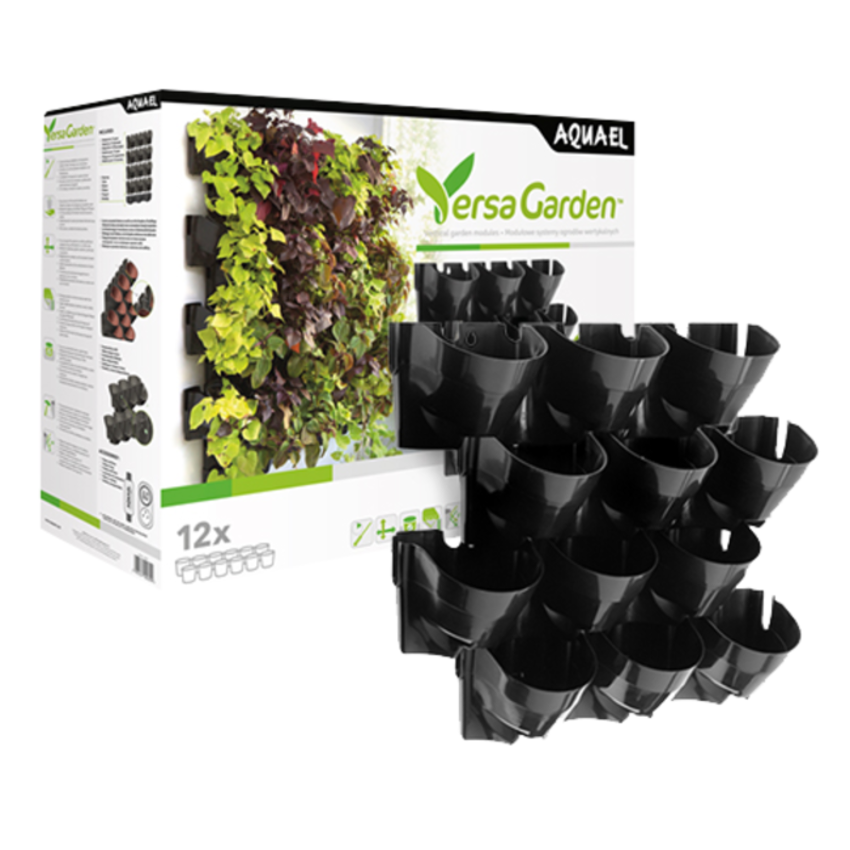 AquaEl VERSA GARDEN GREEN WALL (12 pots uniquement)