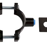 Aqua-Art Collier de serrage ABS avec écrou 1/4 ', noir
