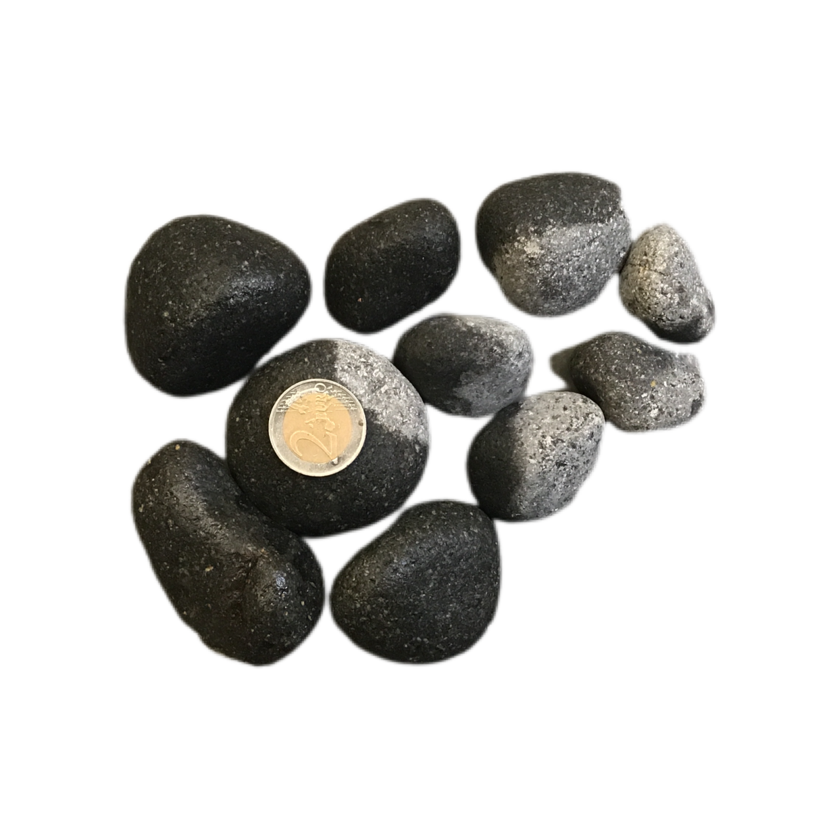 Basalt pebbles 25-50mm (100gr)