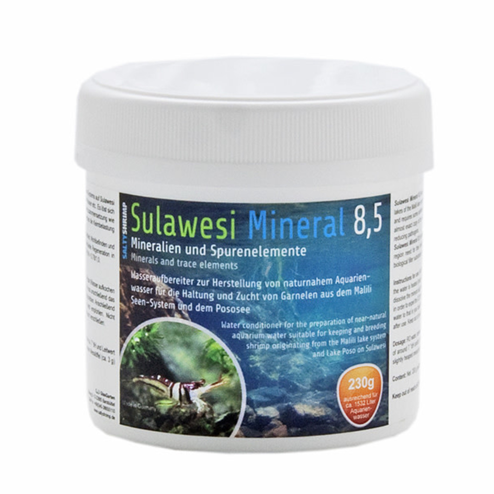 Salty Shrimp Sulawesi Mineral pH8.5 - 110gr - 250gr - 800gr - 2800gr