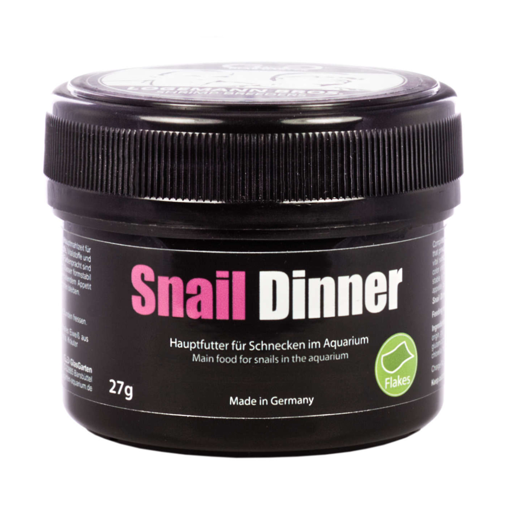 GlasGarten Snail Dinner - 27gr - 54gr