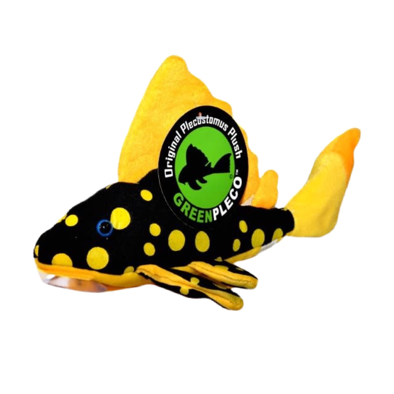 Green Pleco Peluche Sunshine pleco - 30x18x15cm