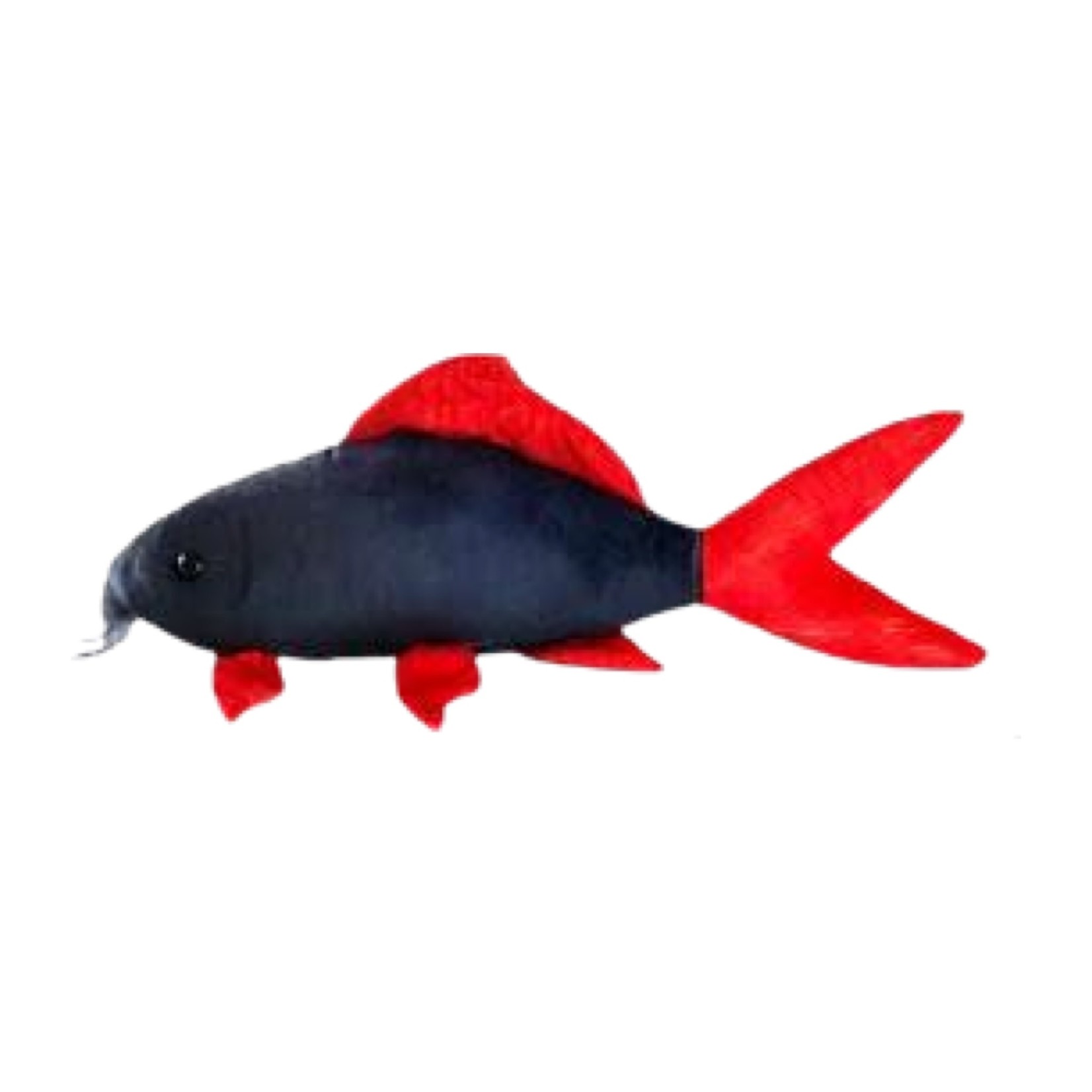 Green Pleco Peluche - Rainbow shark plush - 16x7x9cm