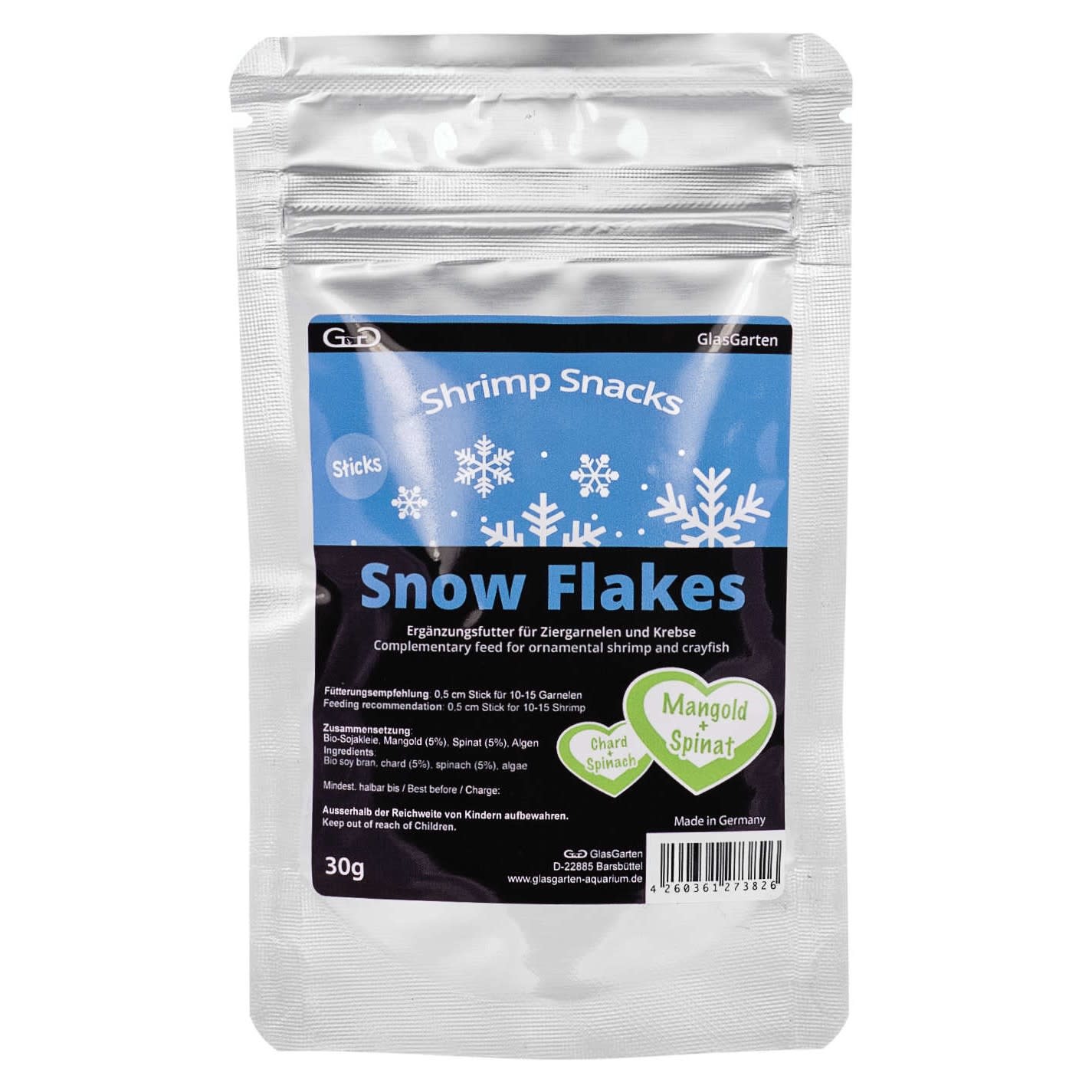 Acheter snow flakes épinard nourriture pour crevettes aquarium