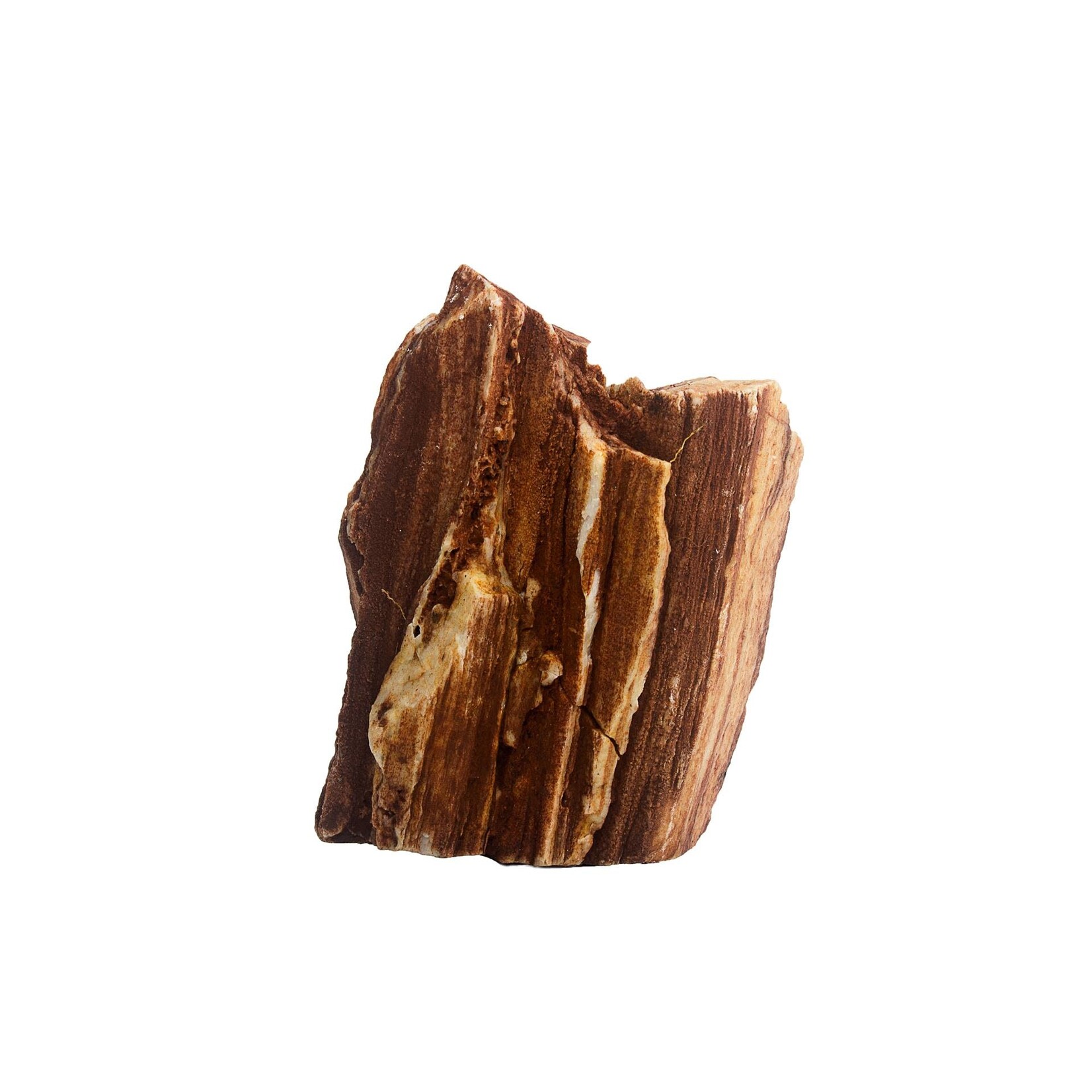 Samurai rock - Red line wood stone