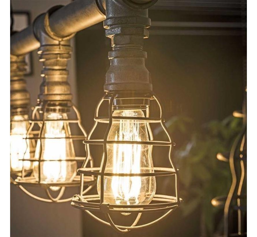 Hängelampe Aidan 5-flammig Metall altsilber - 30 Tage Bedenkzeit - Livin24