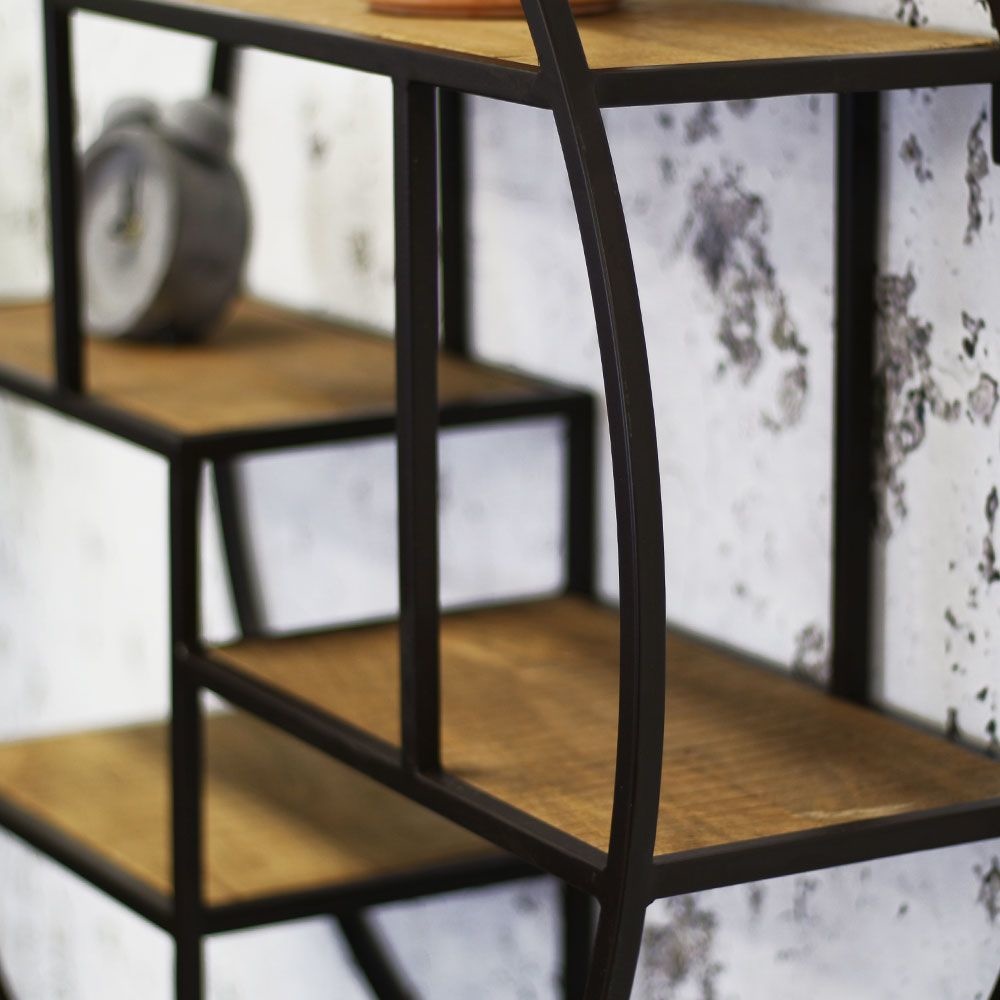 Wandregal rund Ivar Mangoholz - 30 Tage Rückgabegarantie - Livin24