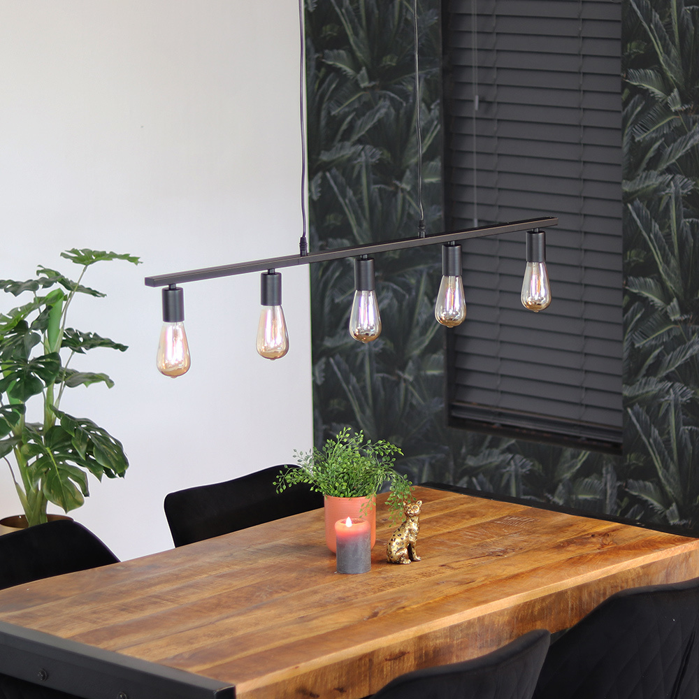 Moderne Hangelampe Straight 5 Flammig Metall Nur 2 Tage Lieferzeit Livin24
