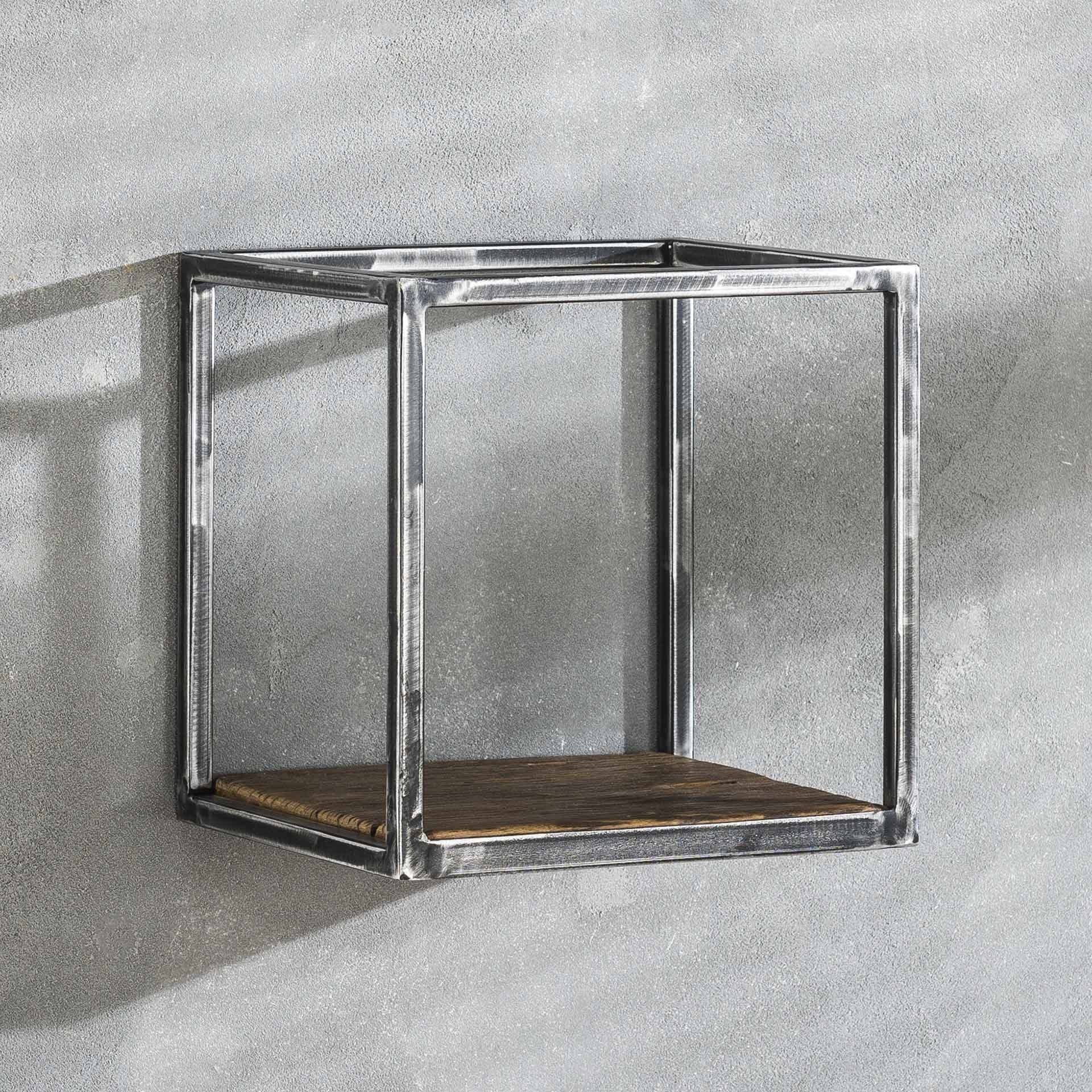 Wandregal Andrew Industrial Hartholz 30cm - 30 Tage Rückgaberecht - Livin24