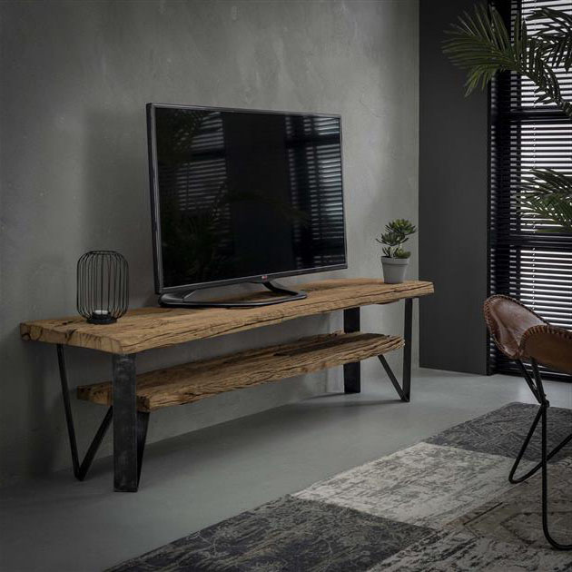 TV-Lowboard Nova Hartholz 160 x 40cm - Gratis Versand - Livin24