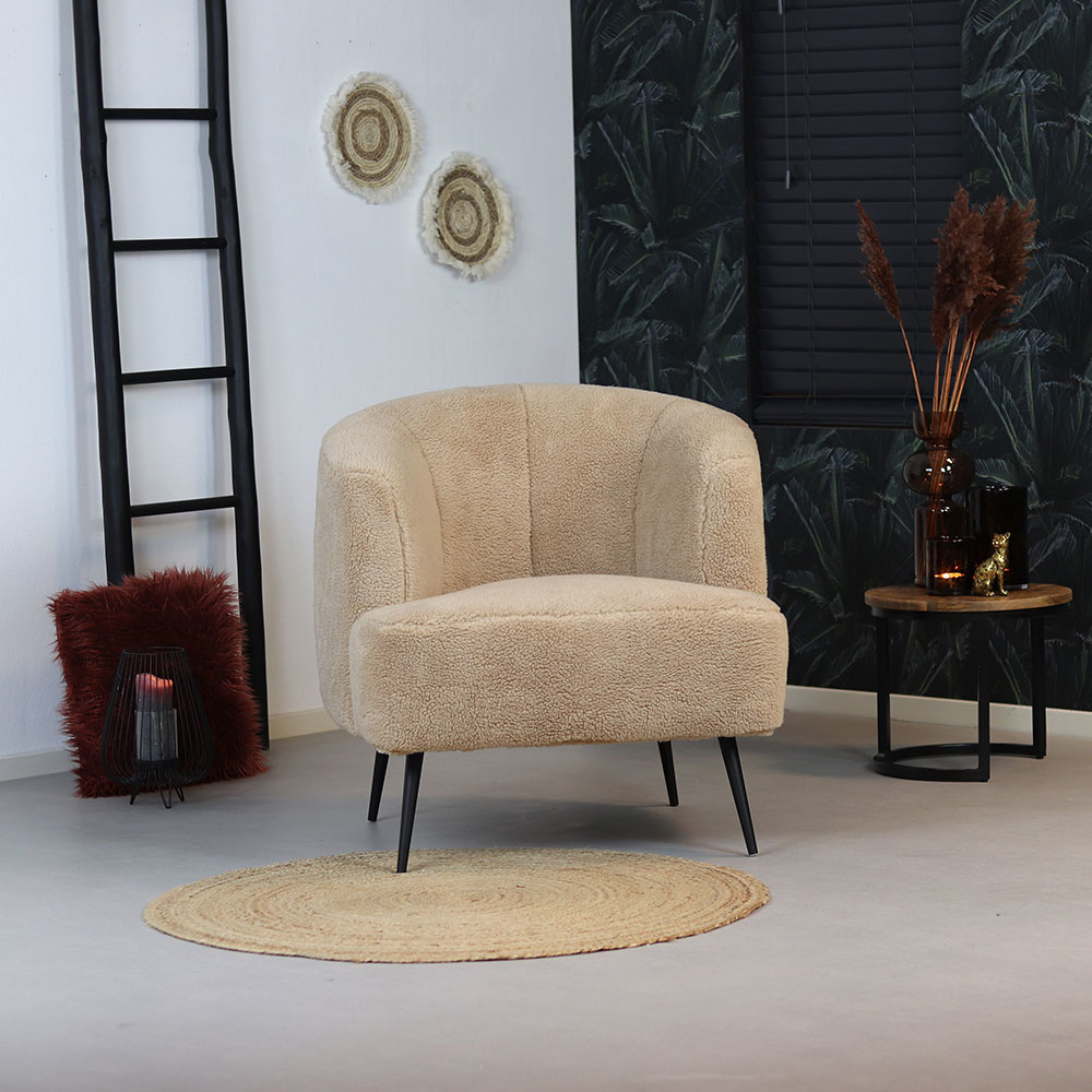 Teddy Sessel Billy modern taupe - Kauf auf Rechnung - Livin24