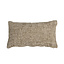 Kissen Feline Chenille Stoff taupe 25x45 cm