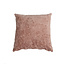 Kissen Juna Chenille Stoff rosa 45x45 cm