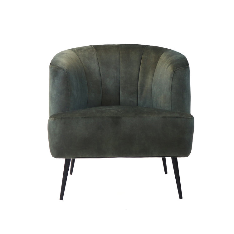 Stillsessel Billy Samt grün