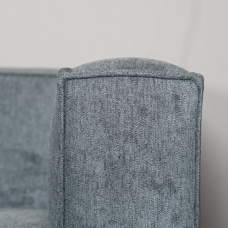 Sofa 3-Sitzer Memphis Stoff anthrazit