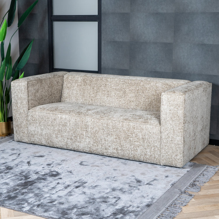 Chenille Sofa Memphis  2,5-Sitzer taupe