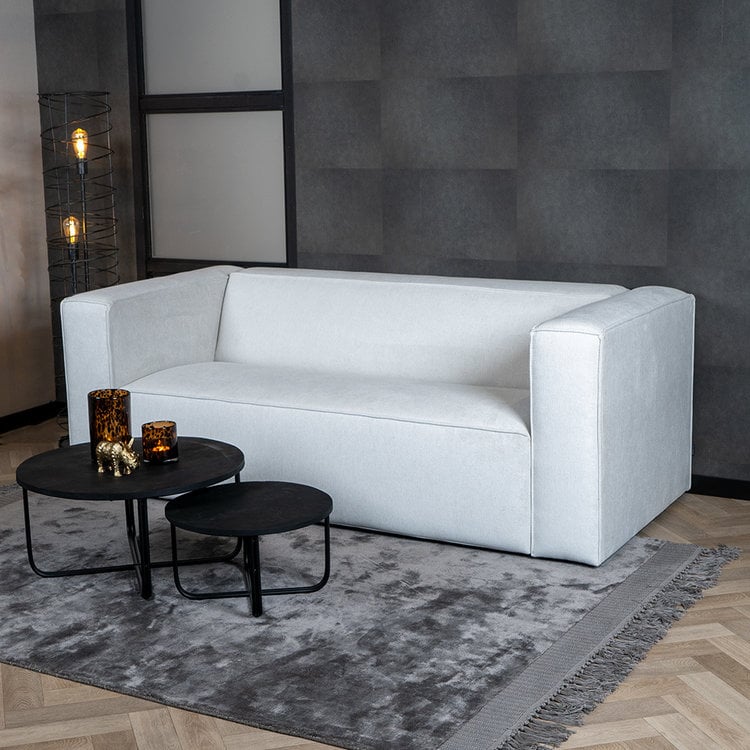 Sofa Memphis 2,5-Sitzer Stoff off white