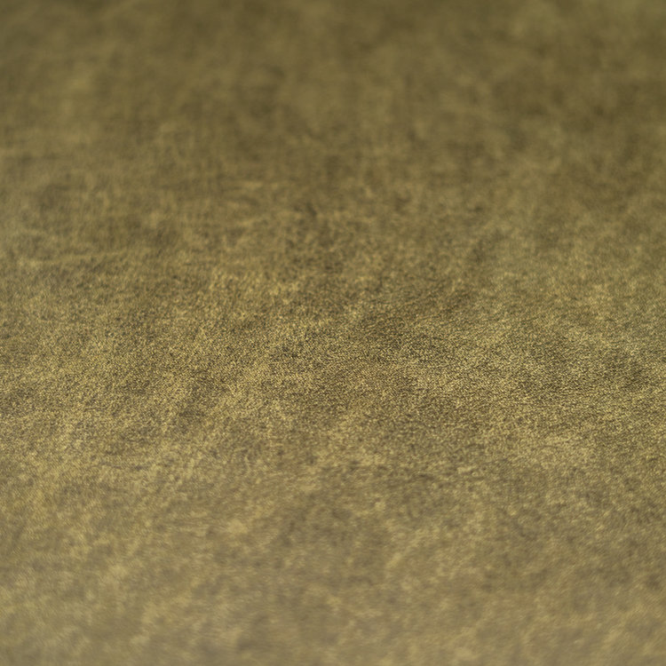 Hocker Kyla Eco-Leder rund olivgrün