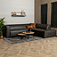 Ecksofa Memphis Eco-Leder anthrazit rechts