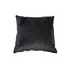 Stoff Kissen Myles schwarz 45x45 cm