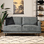 Sofa Denver 2,5-Sitzer Stoff anthrazit
