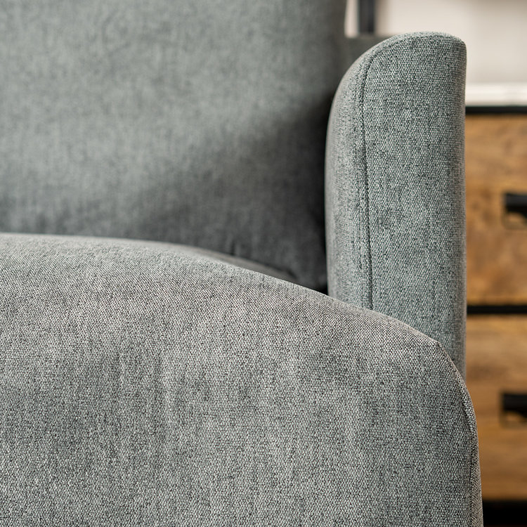 Sofa Denver 2,5-Sitzer Stoff anthrazit