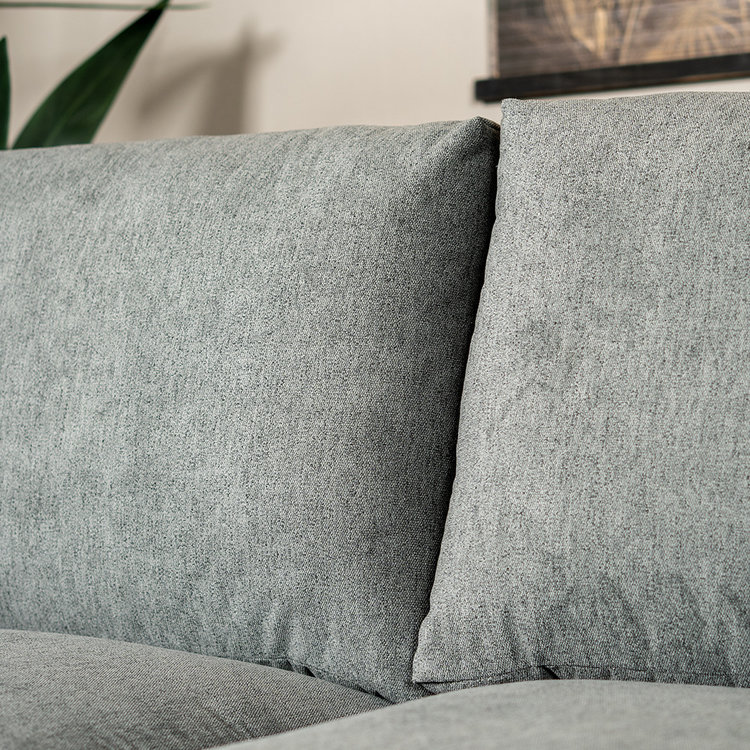 Sofa Denver 2,5-Sitzer Stoff anthrazit